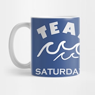 tealsaturday wave Mug